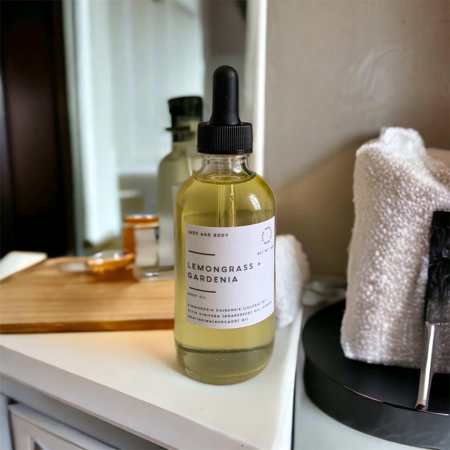 Lemongrass and Gardenia Body Oil