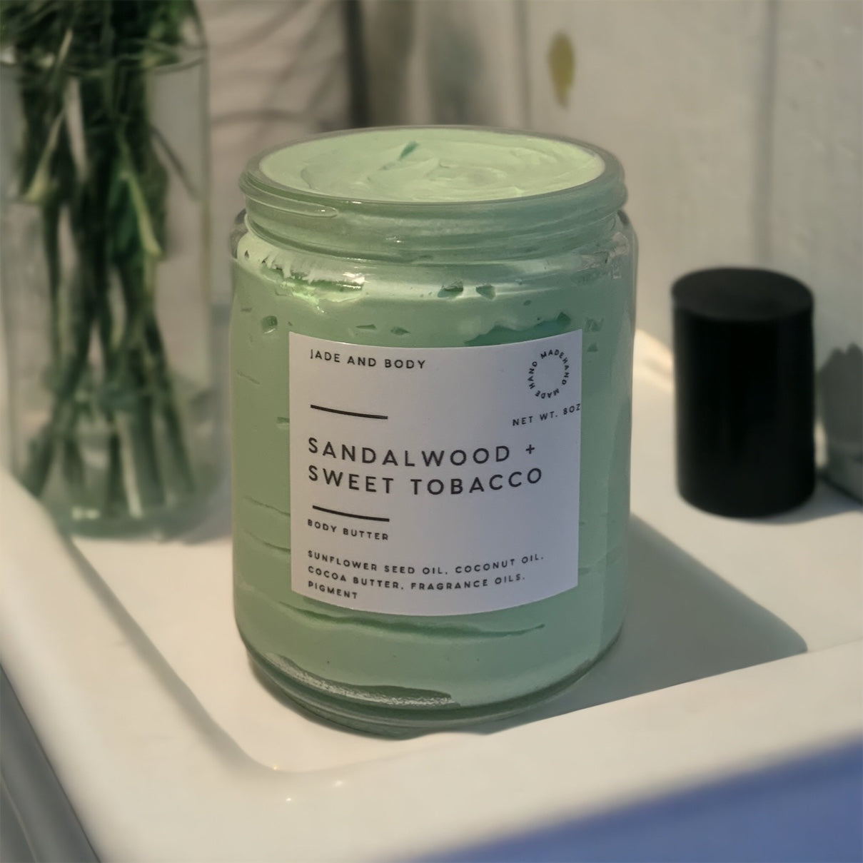 Sandalwood and Sweet Tobacco Whipped Body Cream