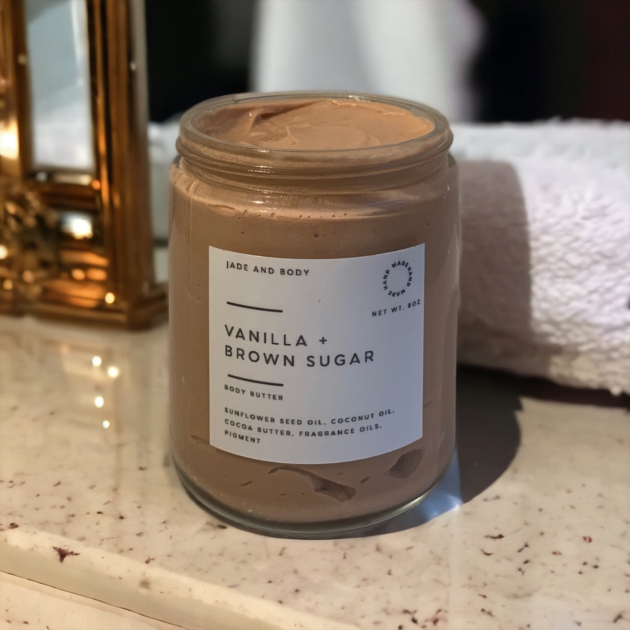 Vanilla and Brown Sugar Whipped Body Cream